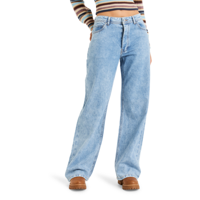 Milla Wide Leg Regular Beau BL - Hose - Damen
