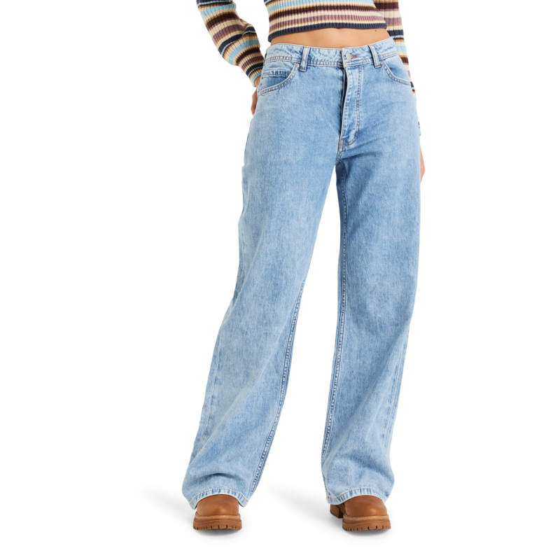 Milla Wide Leg Regular Beau BL - Trousers - Women's