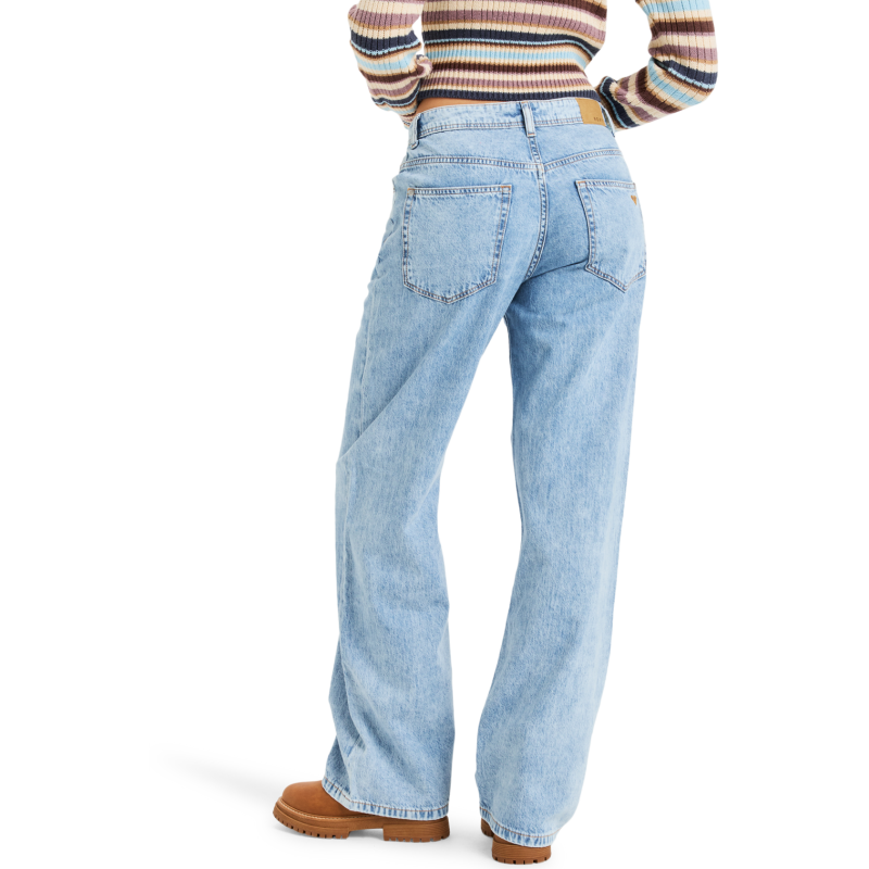 Roxy Milla Wide Leg Regular Beau BL - Pantalones - Mujer | Hardloop