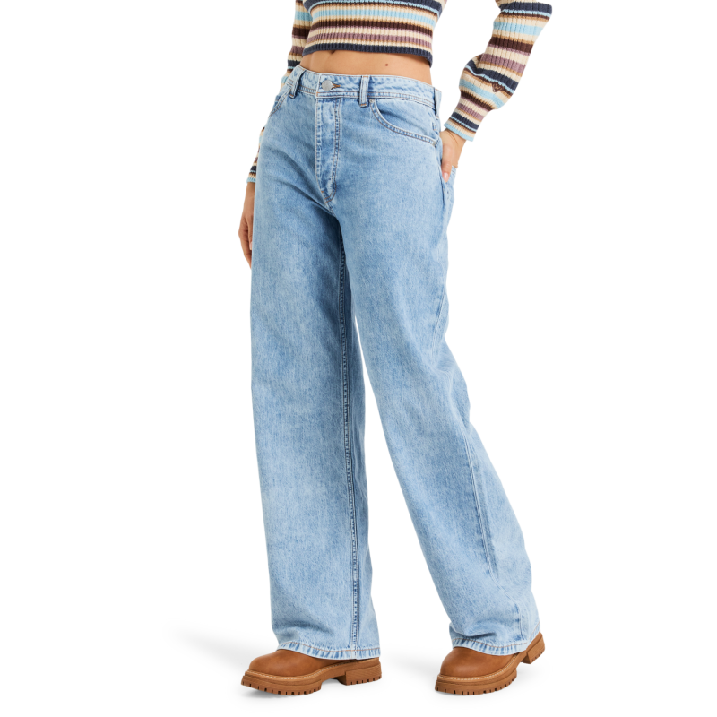 Roxy Milla Wide Leg Regular Beau BL - Calça mulher | Hardloop