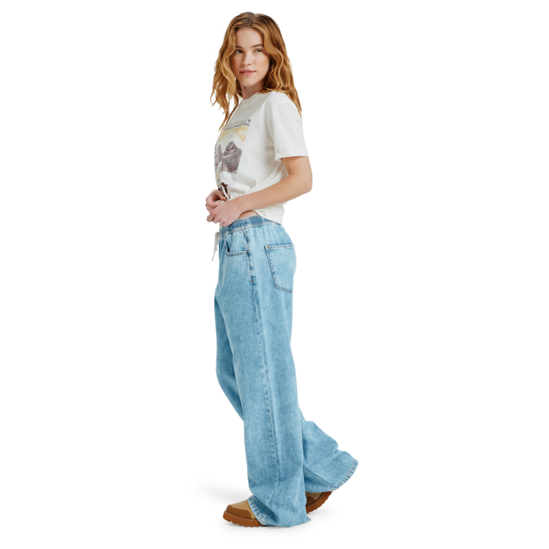 Roxy Stunning View Mid Beau Blue - Pantalon femme | Hardloop