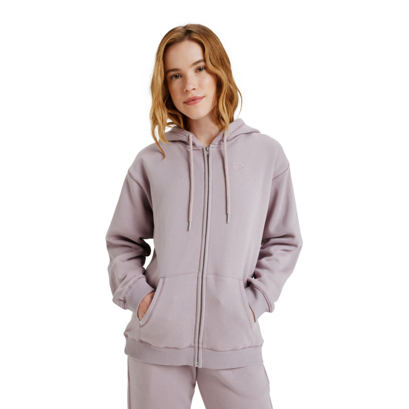 Surf Stoked Zipped Brushed - Felpa con cappuccio - Donna