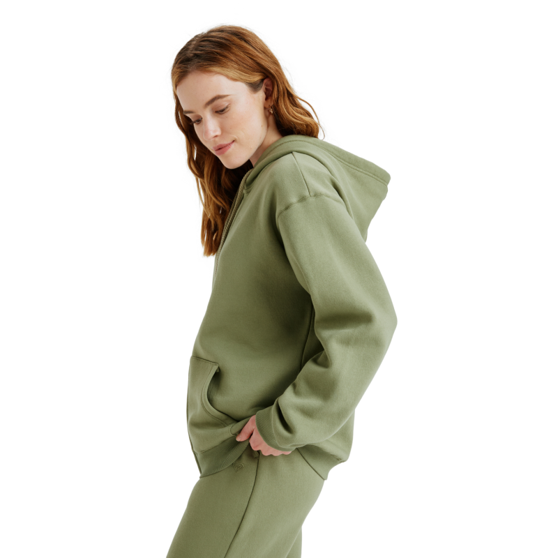 Roxy Surf Stoked Zipped Brushed - Sudadera - Mujer | Hardloop