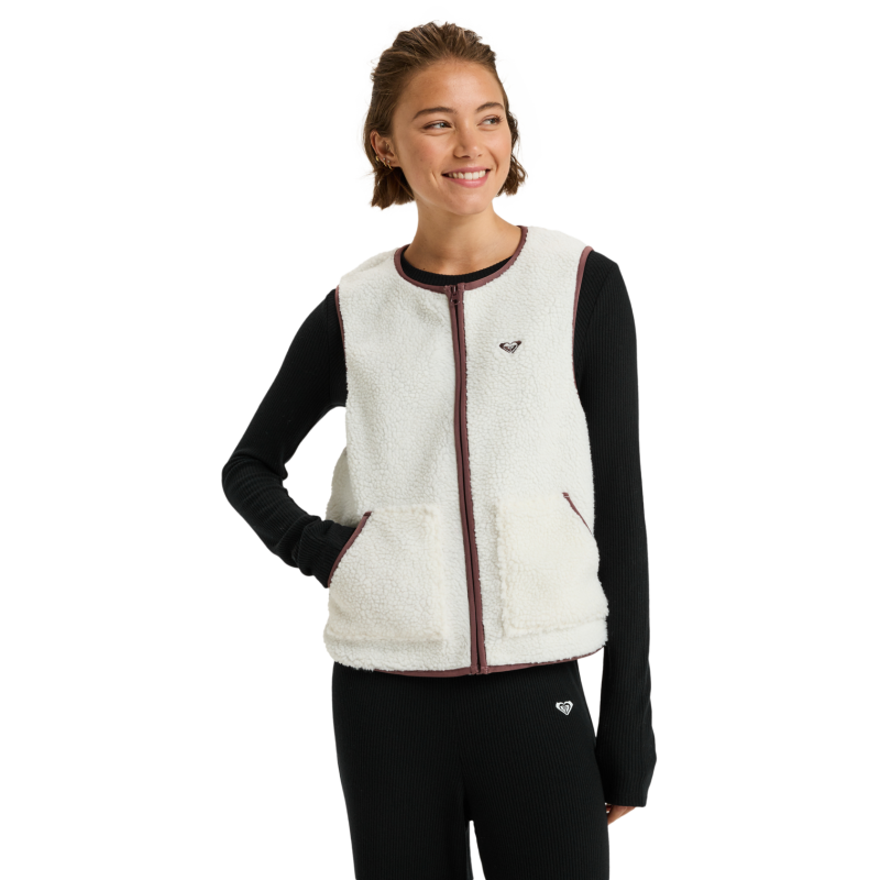 Roxy Waves Of Warmth Easy Vest - Fleeceweste - Damen | Hardloop