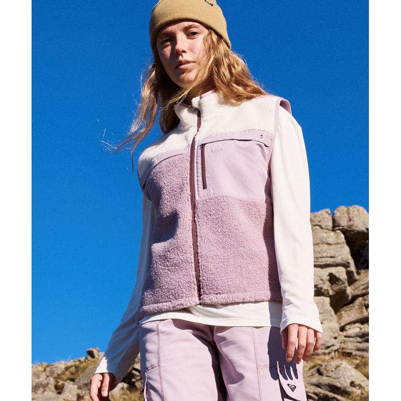 Roxy Boundless Spirit Vest - Gilet in pile - Donna | Hardloop