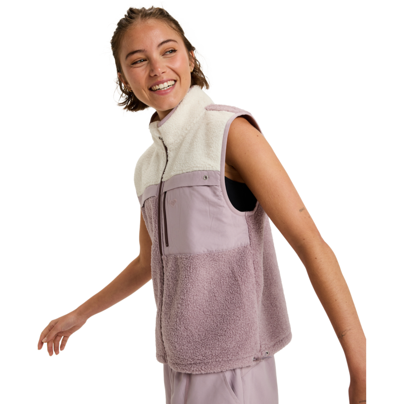 Roxy Boundless Spirit Vest - Dámská fleesová mikina | Hardloop