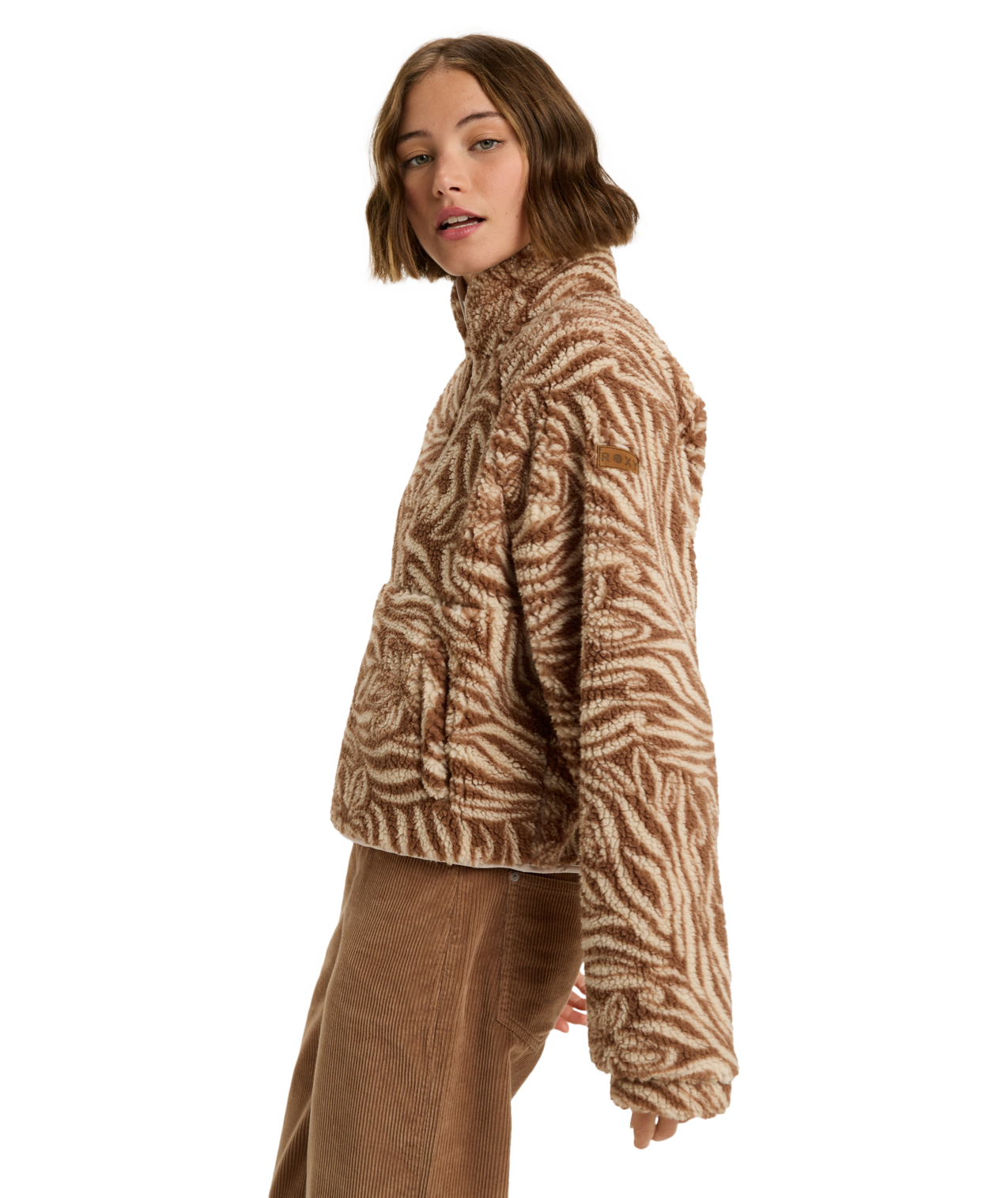 Roxy Blurry Cloud Print - Fleece jacket - Women's | Hardloop