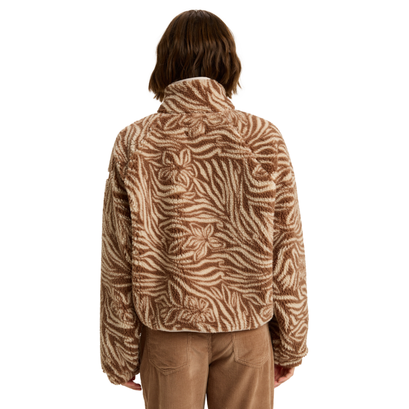 Roxy Blurry Cloud Print - Fleece jacket - Women's | Hardloop
