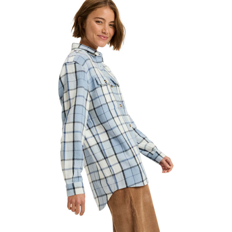 Roxy Let It Go Flannel - Camisa mulher | Hardloop
