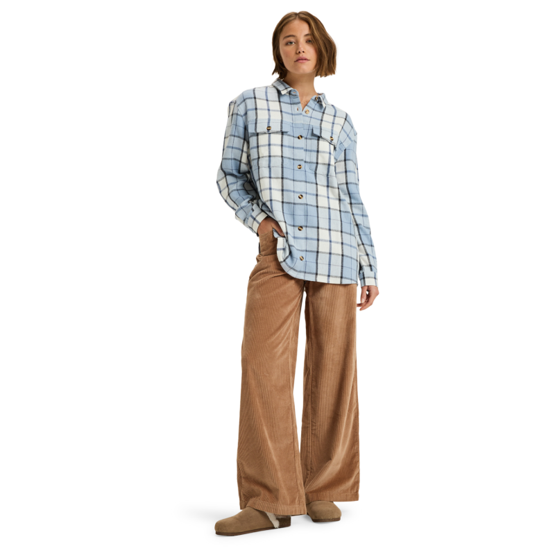 Roxy Let It Go Flannel - Camisa - Mujer | Hardloop