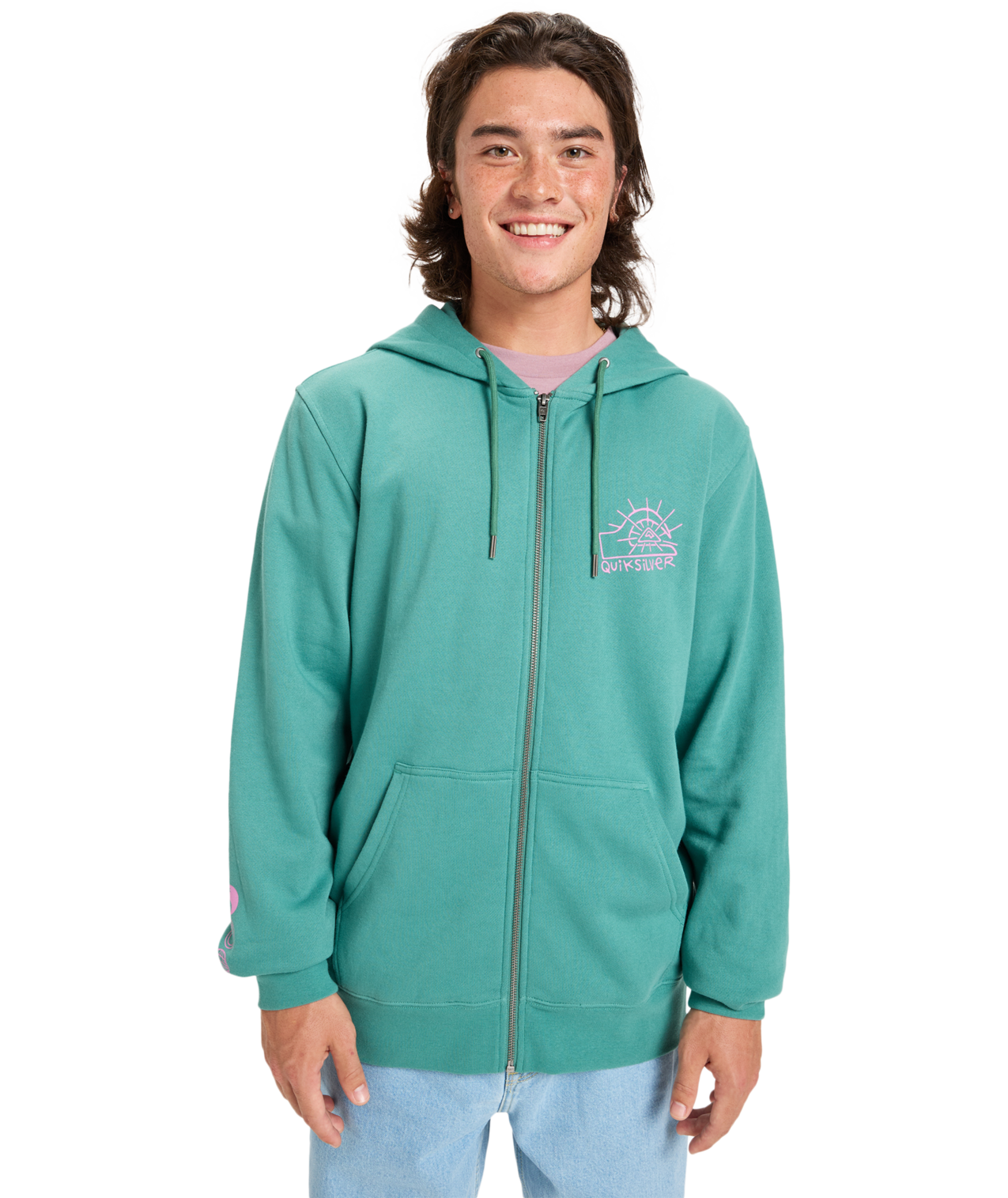 Quiksilver Graphic Hood Zip - Felpa con cappuccio - Uomo | Hardloop