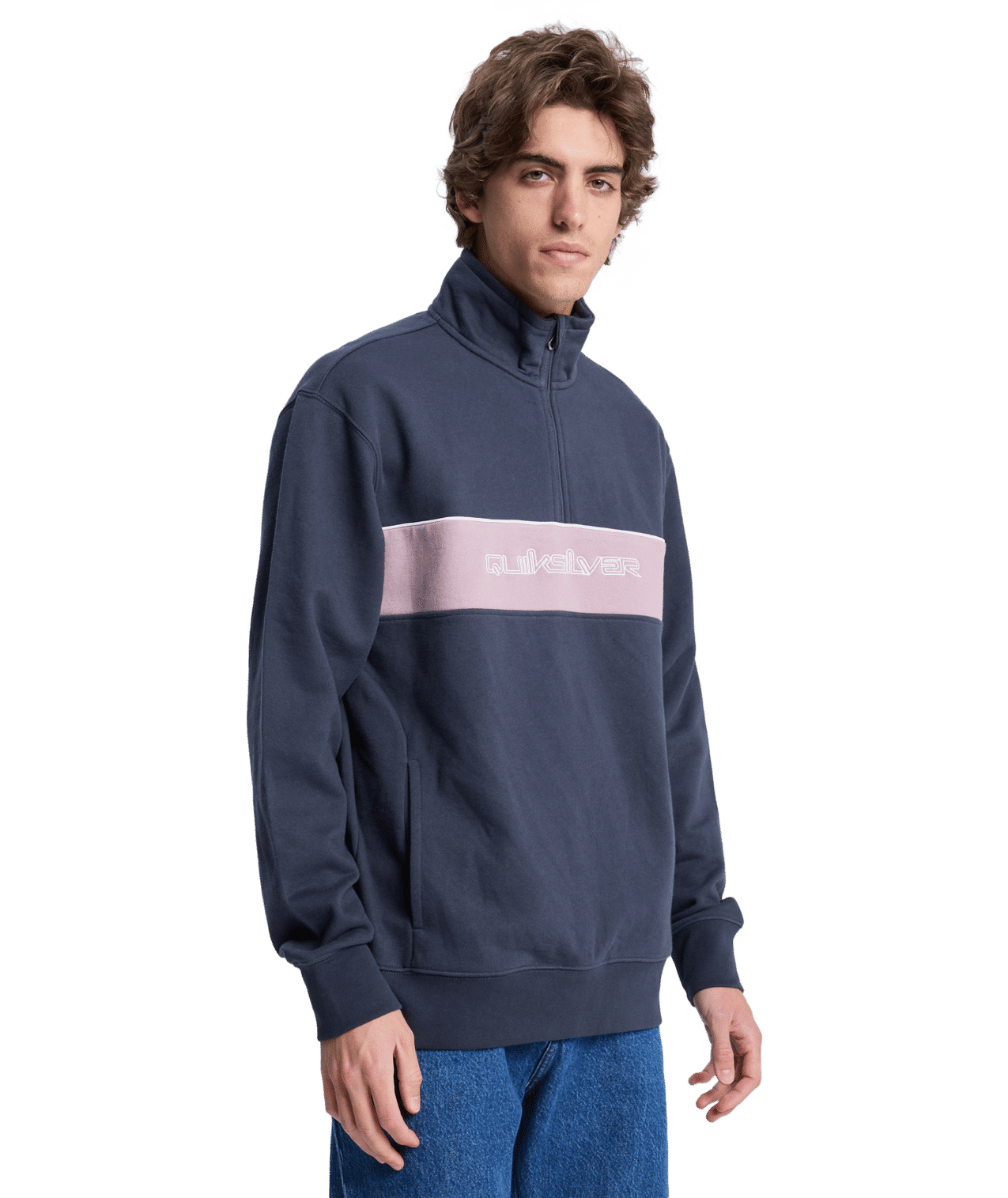 Quiksilver 1/4 Zip - Felpa - Uomo | Hardloop