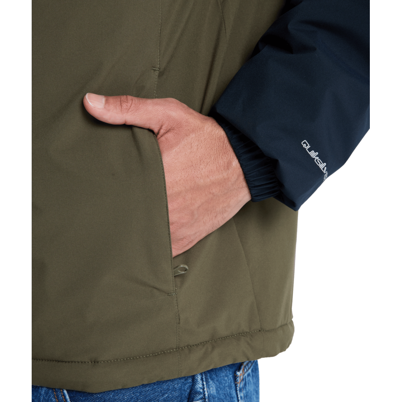 Quiksilver Overcast 3K Insulated - Regenjas - Heren | Hardloop