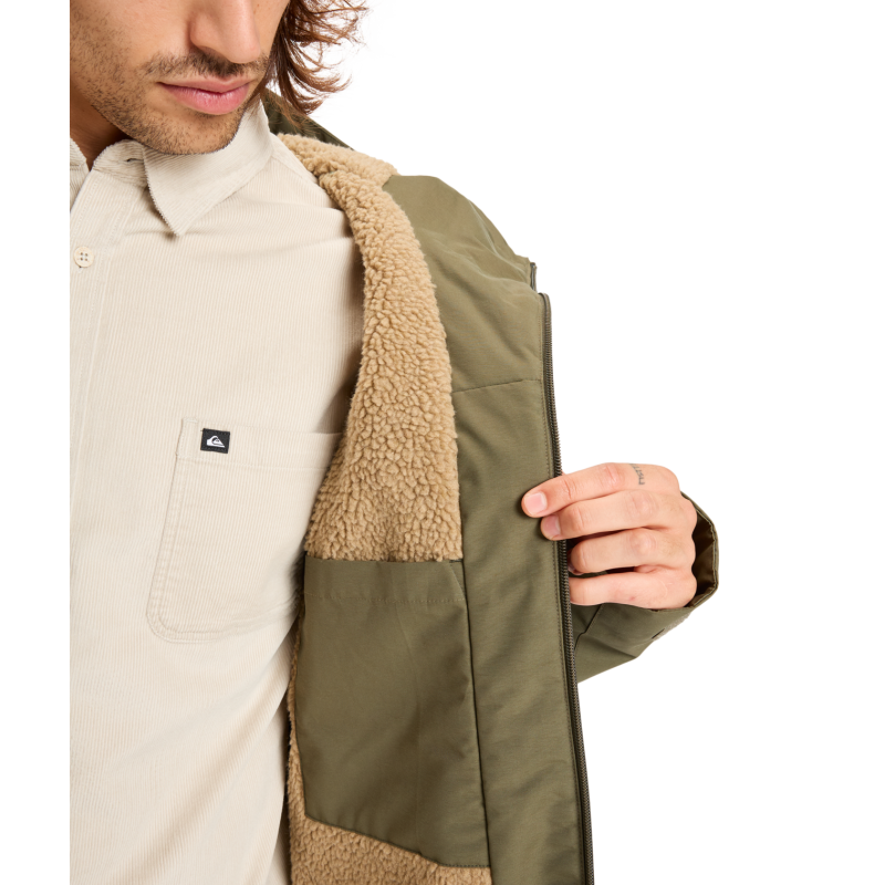 Quiksilver Overcast 3K Parka - Casaco impermeável homem | Hardloop