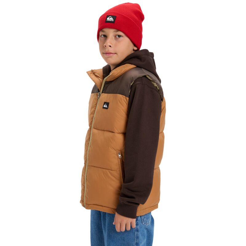 Quiksilver Cold Days Sleeveless Youth - Dětská péřova bez rukávů | Hardloop