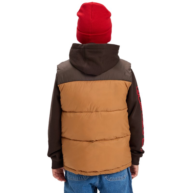 Quiksilver Cold Days Sleeveless Youth - Colete penas criança | Hardloop