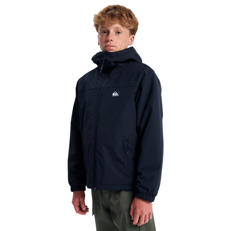 Quiksilver Overcast 3K Warm Jacket Youth - Regnjakke - Barn | Hardloop