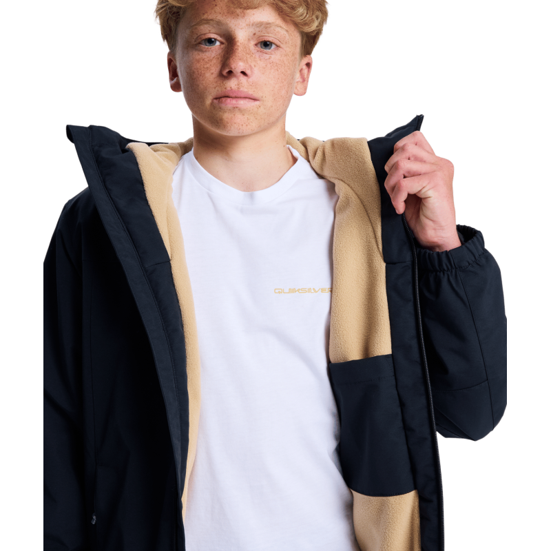 Quiksilver Overcast 3K Warm Jacket Youth - Regnjacka - Børn | Hardloop