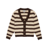 Chocolate Brown Stripes