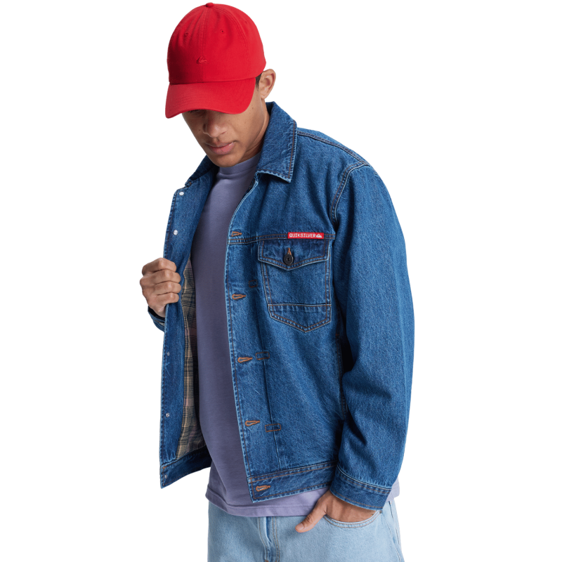 Quiksilver All Ride Denim Jkt - Jacka - Herr | Hardloop