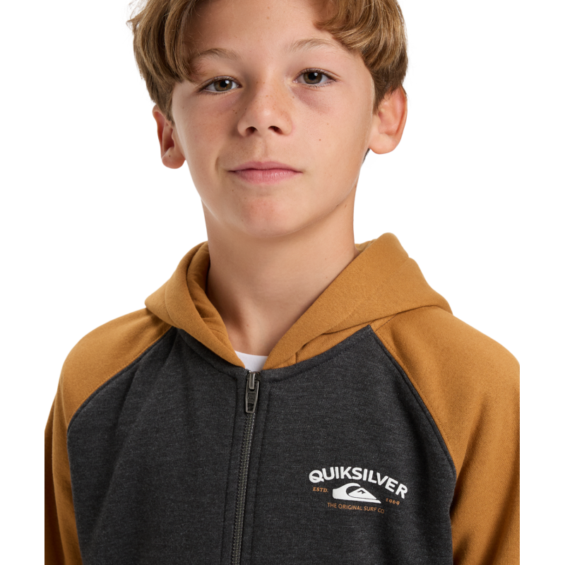 Quiksilver Knowledge Area Fz Youth - Hoodie - Kind | Hardloop