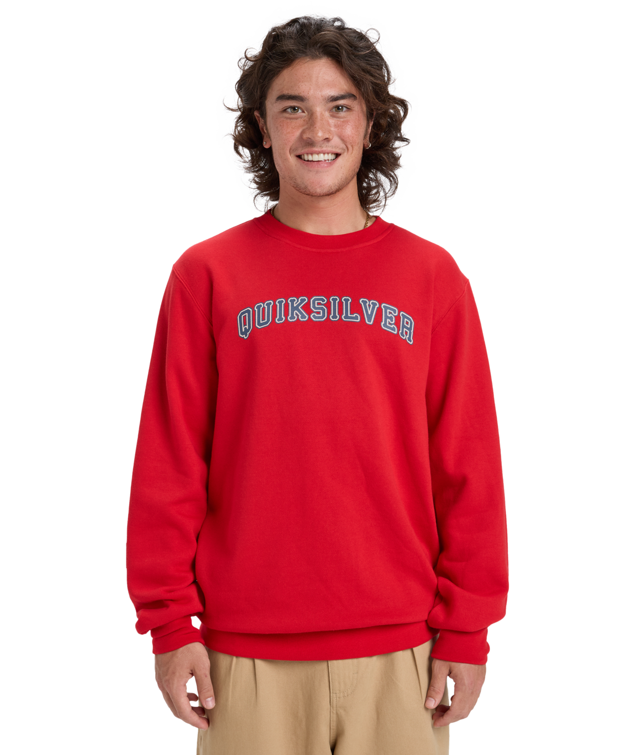 Quiksilver Graphic Crew - Bluza męska | Hardloop