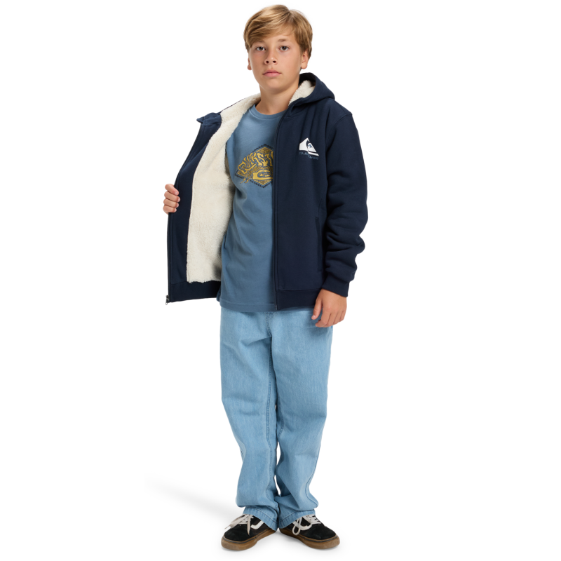 Quiksilver Fleece Sherpa Youth - Dětská mikina | Hardloop