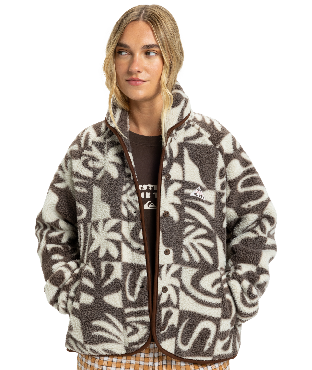 Quiksilver Chalok Sherpa - Polaire femme | Hardloop