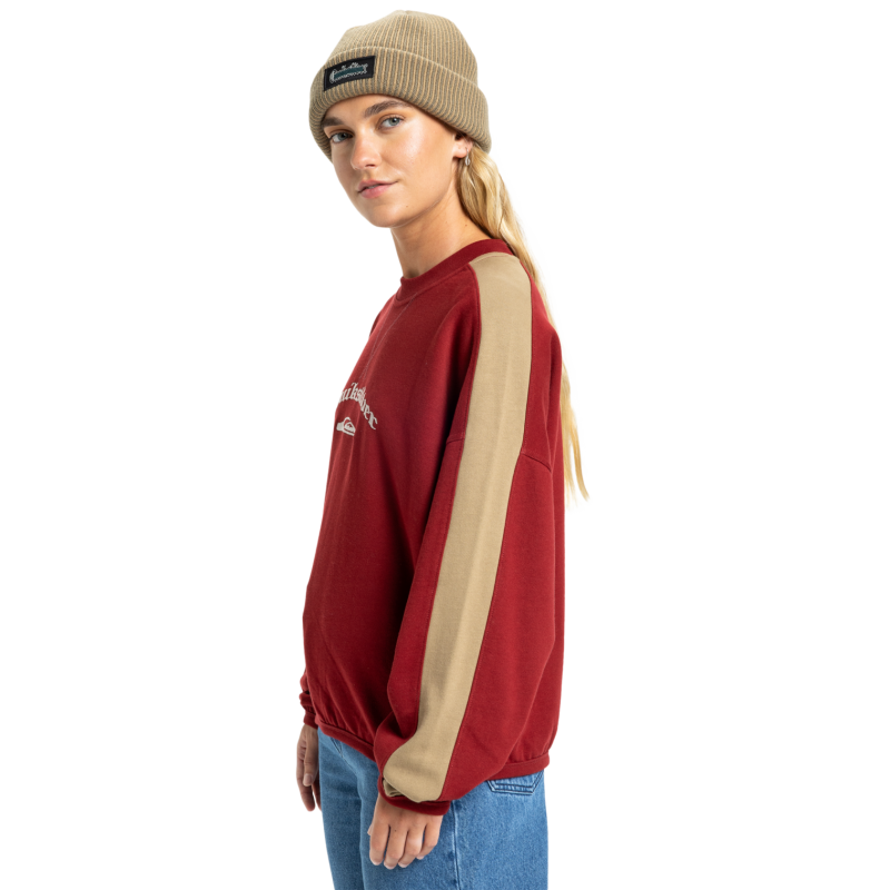 Quiksilver Mercury Block Crew Women - Överdragströjor - Dam | Hardloop