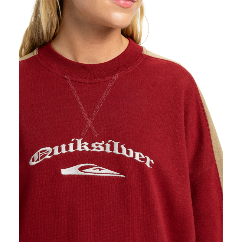 Quiksilver Mercury Block Crew Women - Sweatere - Damer | Hardloop