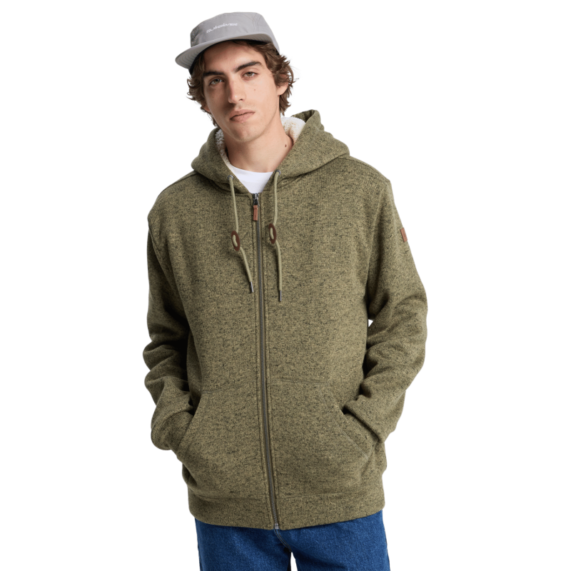 Quiksilver Keller Sherpa - Pánská mikina | Hardloop