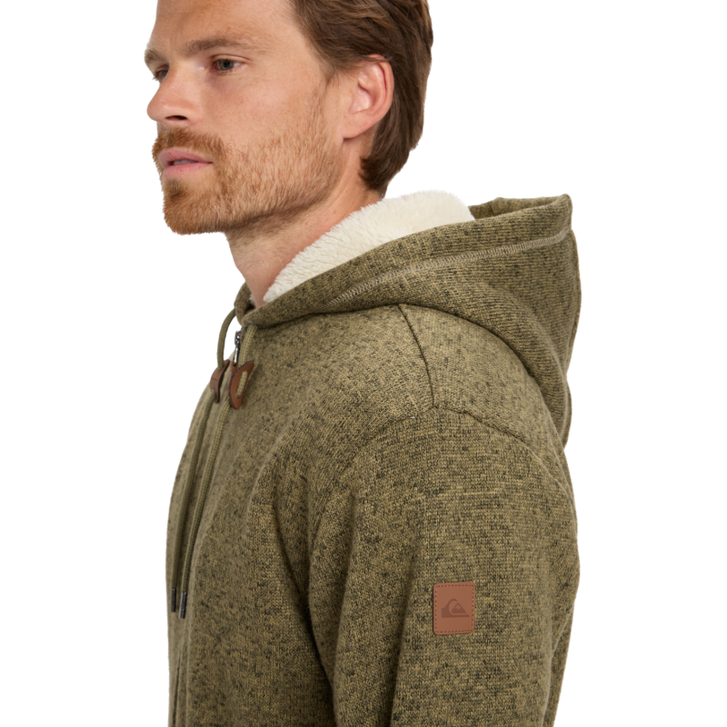 Quiksilver Keller Sherpa - Bluza z kapturem męska | Hardloop