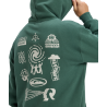 Quiksilver Salt Water Graphic Hoodie - Felpa con cappuccio - Uomo | Hardloop