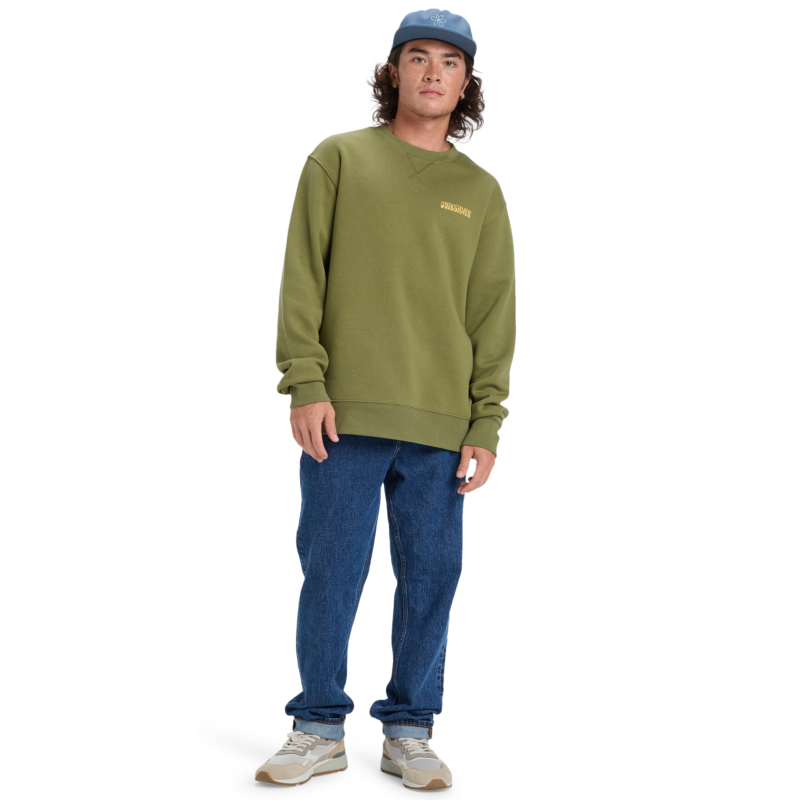 Quiksilver Salt Water Graphic Crew - Jerséis - Hombre | Hardloop