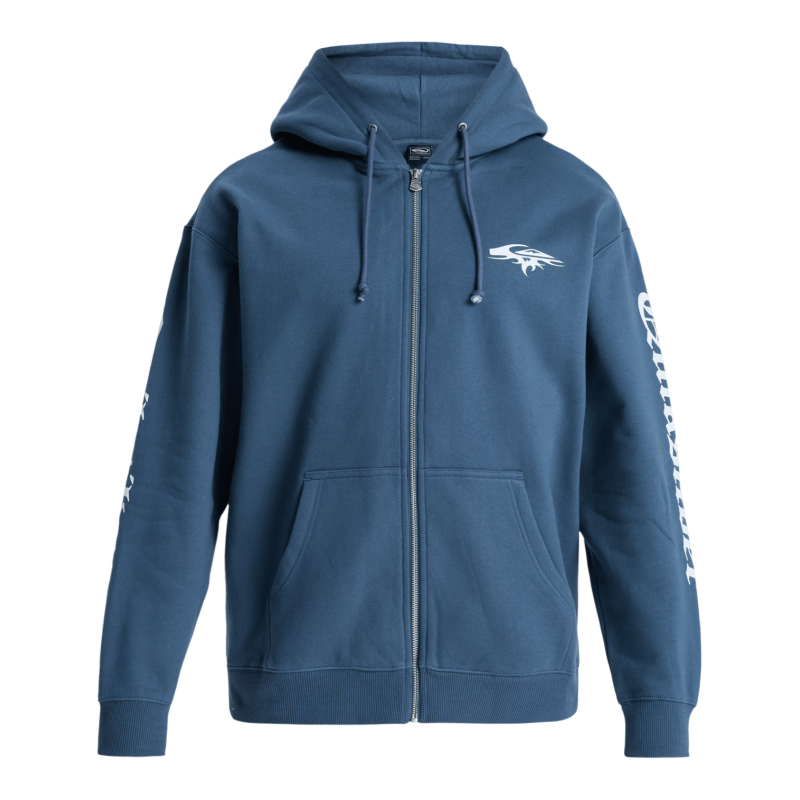 Old English Zip Through Hood - Sweatshirt homem