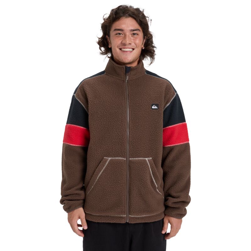 Quiksilver Clean Coast Block Fz - Fleecevest - Heren | Hardloop