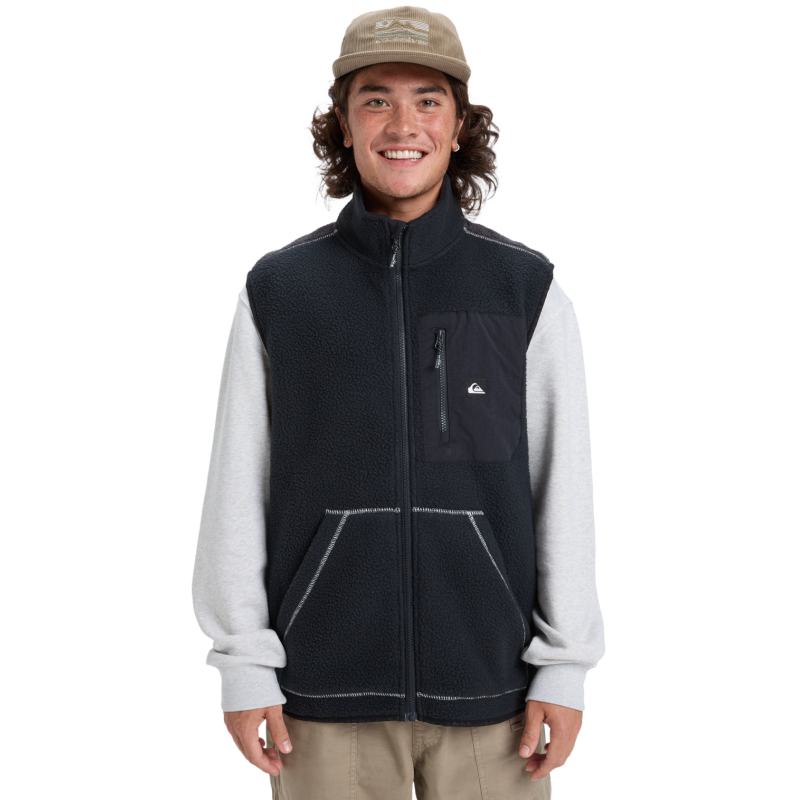 Quiksilver Clean Coast Gilet - Polaire sans manches homme | Hardloop