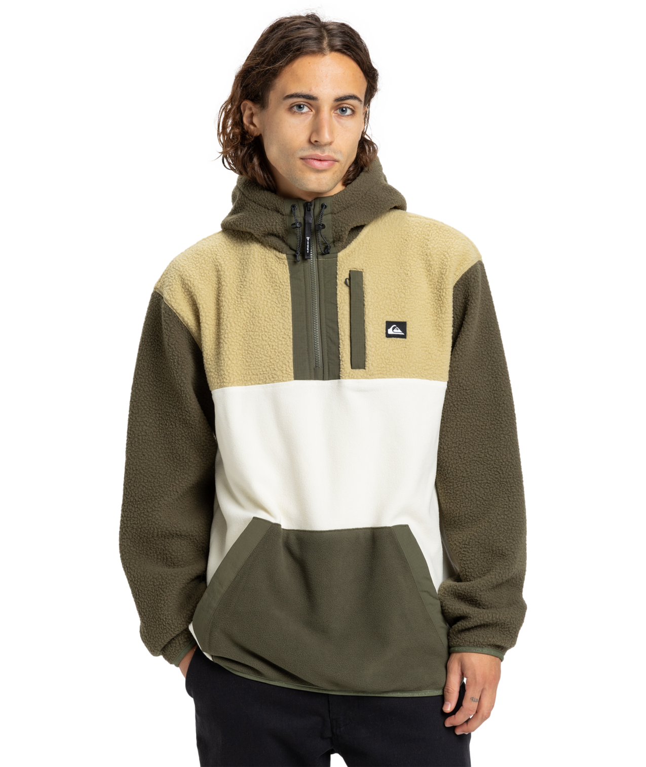 Quiksilver Ocean View Mix Up Hoody - Giacca in pile - Uomo | Hardloop