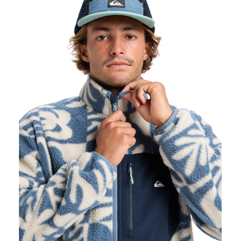 Quiksilver Clean Coast Fz - Fleecejakke - Herrer | Hardloop