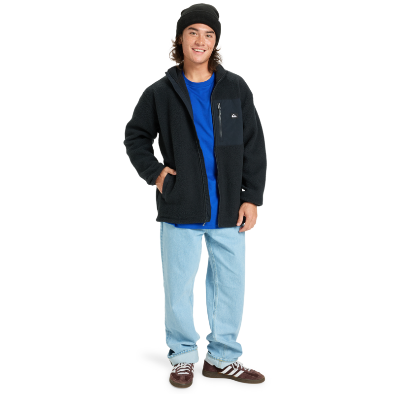 Quiksilver Clean Coast Fz - Bluza polarowa meska | Hardloop
