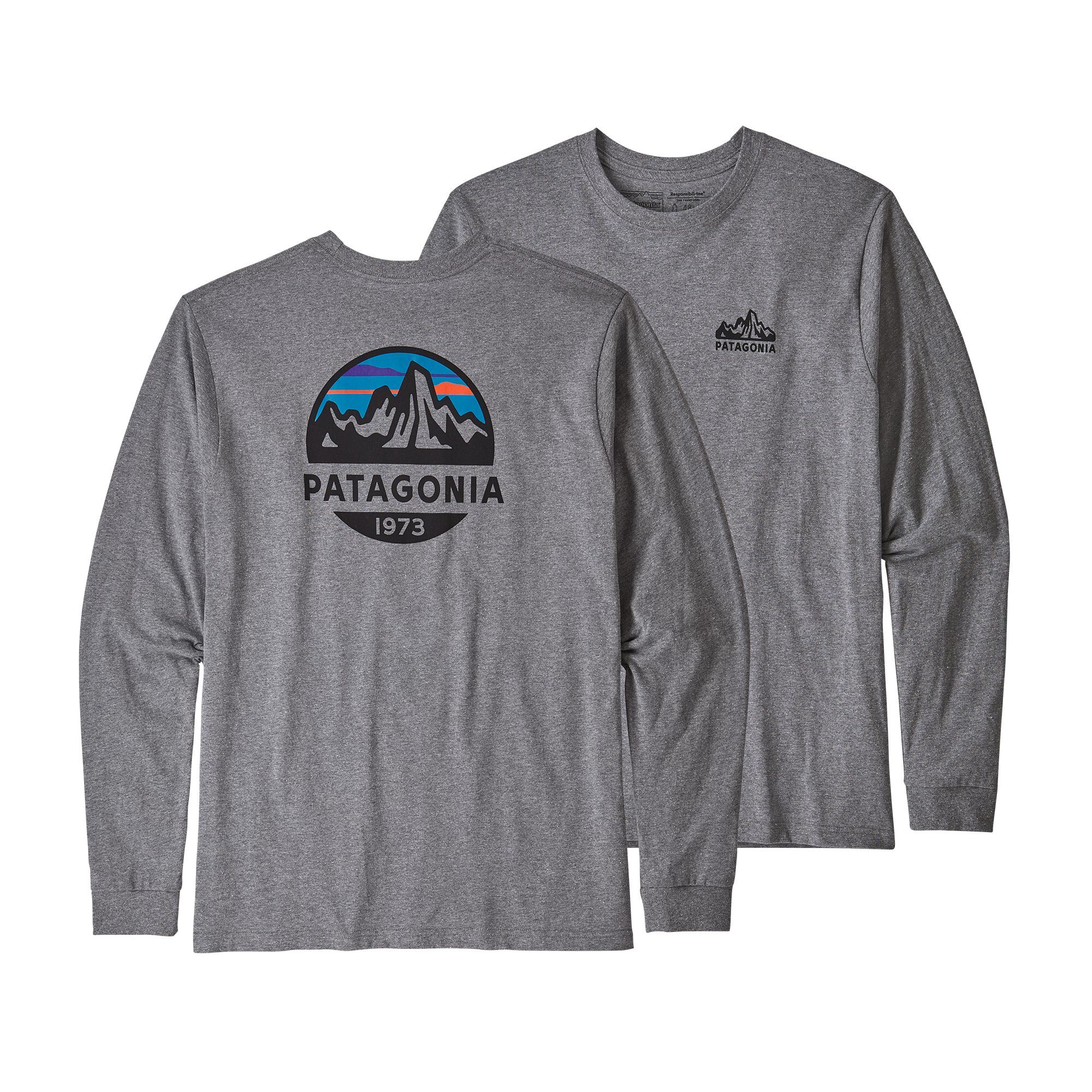 Patagonia L/S Fitz Roy Scope Responsibili-Tee - Camiseta - Hombre