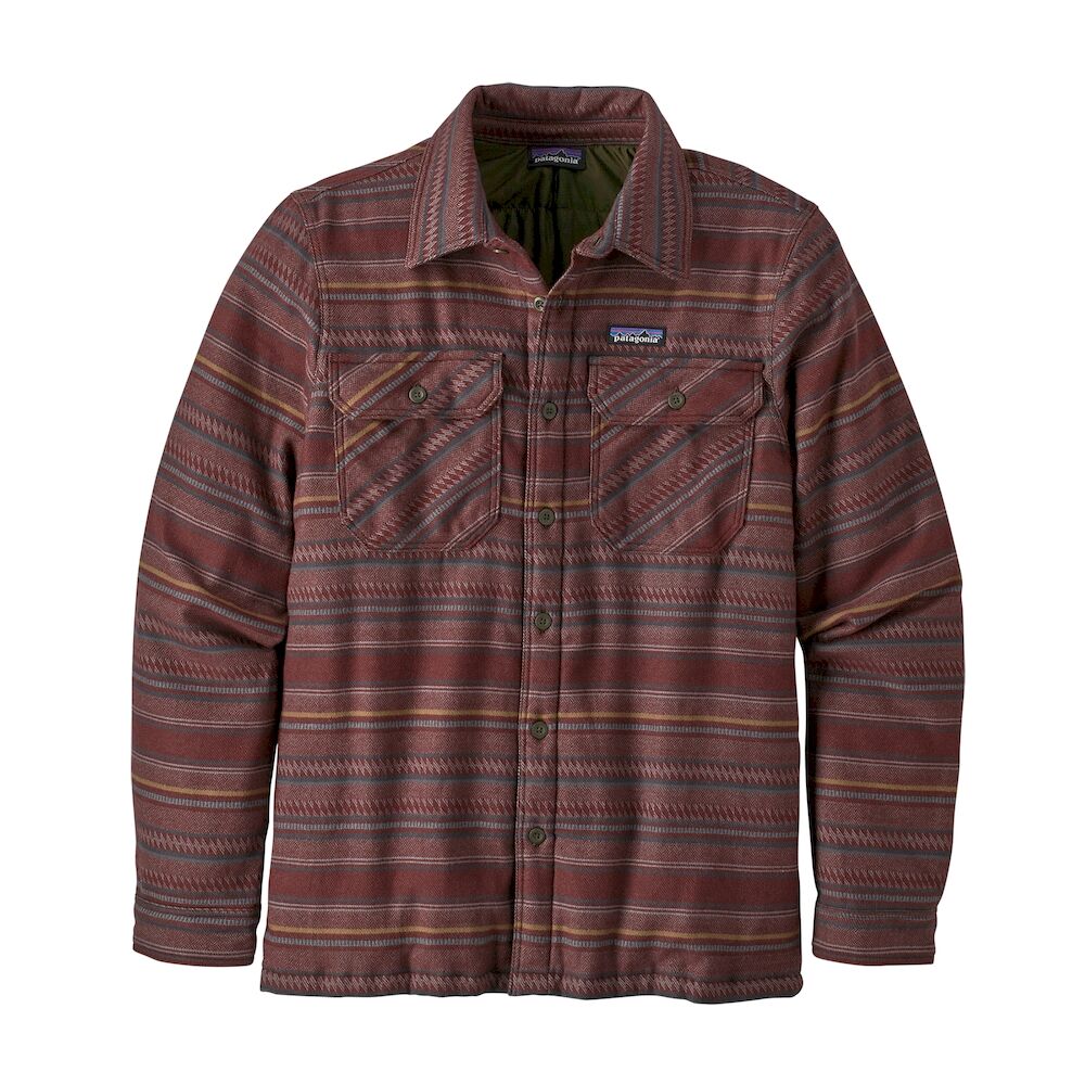 Patagonia Insulated Fjord Flannel Jacket - Chemise homme | Hardloop