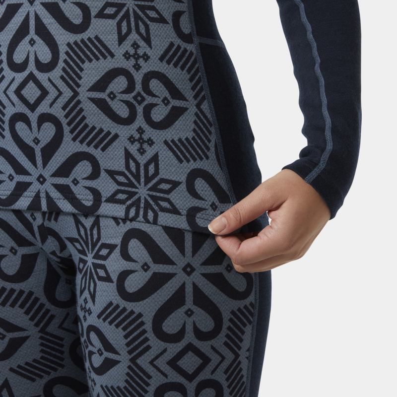 Helly Hansen Lifa Merino Midweight Graphi - Base layer - Women's