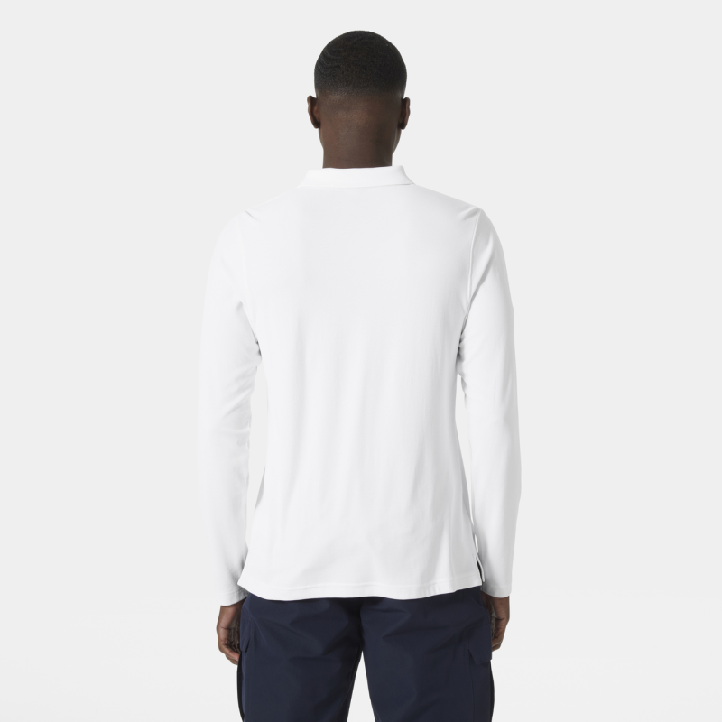 Helly Hansen Crewline LS Polo - Polo-shirt - Herrer | Hardloop