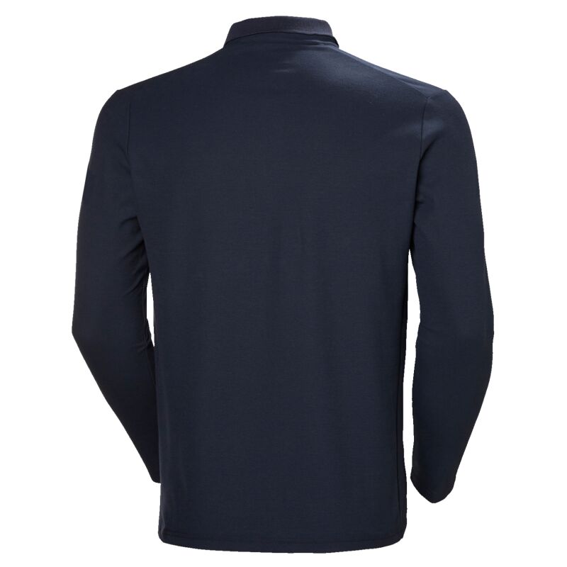 Helly Hansen Crewline LS Polo - Poloshirt - Heren | Hardloop