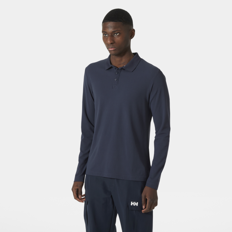 Helly Hansen Crewline LS Polo - Pánské triko | Hardloop