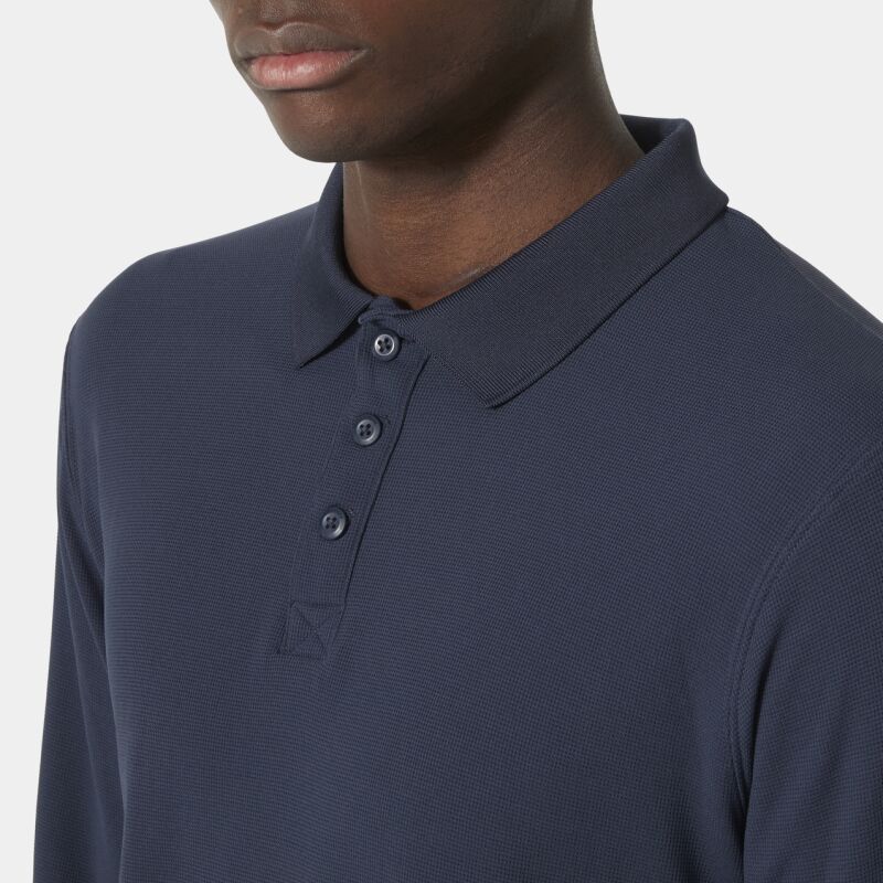 Helly Hansen Crewline LS Polo - Kragtröja - Herr | Hardloop
