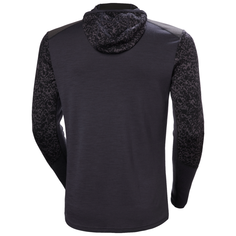 Helly Hansen Lifa Merino Midweight Balaclava Hoodie - Camisola térmica de lã merino homem | Hardloop