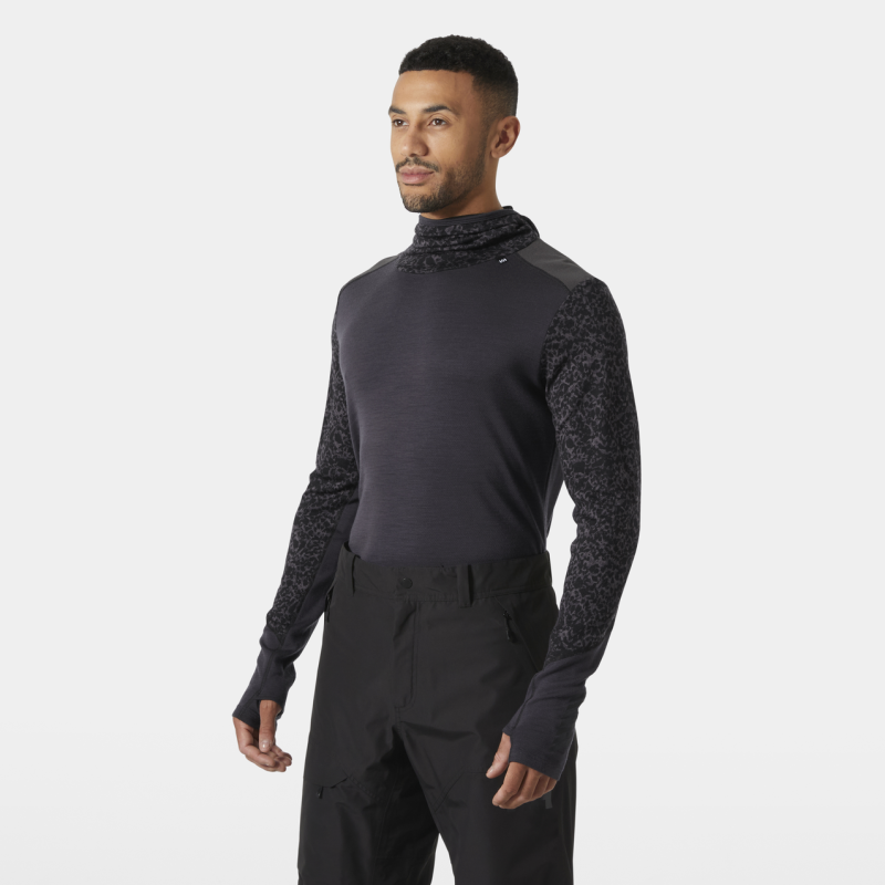 Helly Hansen Lifa Merino Midweight Balaclava Hoodie - Merinouldtrøj - Herrer | Hardloop