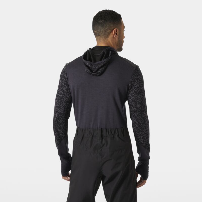 Helly Hansen Lifa Merino Midweight Balaclava Hoodie - Merinouldtrøj - Herrer | Hardloop
